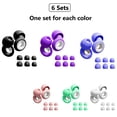 thumbnail image 1 of HUAK Bouchons d'Oreilles en Silicone Recomable - Réduction de Bruit, Protection Auditive Haute Fidélité pour Dormir, Nager, Voyager, Concerts, 1 of 6