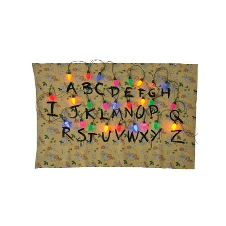 Stranger Things Alphabet Tapestry