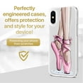 thumbnail image 2 of Case Yard iPhone-XS-Max Case Clear Soft & Flexible TPU Ultra Low Profile Slim Fit Thin Shockproof Transparent Bumper Protective Cover Drop Protective Cell Phone Cases (Ballerina), 2 of 8