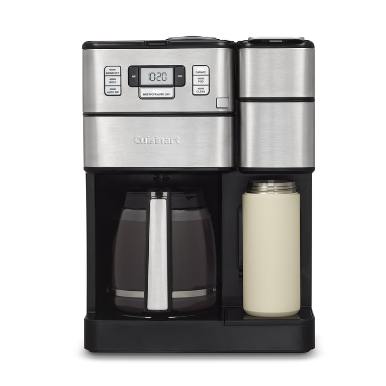 Cuisinart コーヒーメーカー ステンレス Cuisinart, Coffee Maker, SSGB1NAS 12-Cup Stainless Black, Grind