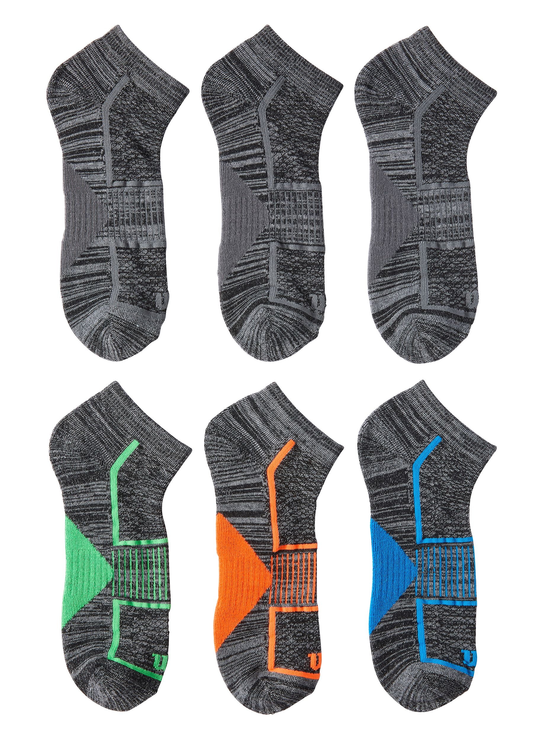 Men's Performance Low Cut Sock 6-Pack - Walmart.com