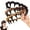 Mix B 3PCS, variant on 3 PCS Retro High Skull Pearl Headband, 2026 New Vintage High Cranium Reversible Headband, Comb Head band with Teeth, Suitable for Daily Use and Gathering