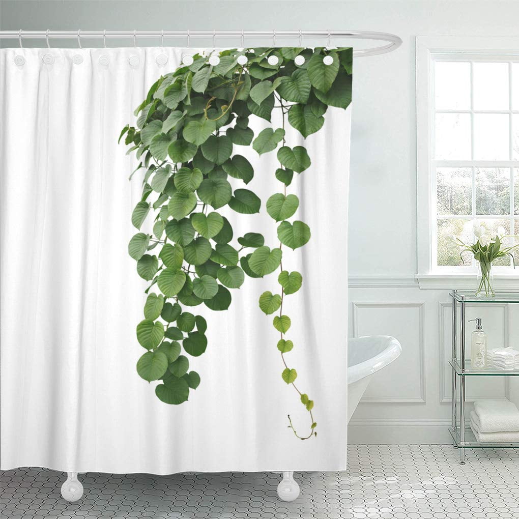 CYNLON Heart Shaped Green Leaf Jungle Vines Hanging Climber Bush