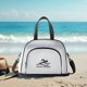thumbnail image 1 of Bolsa de playa para natación, reutilizable, ligera, multifuncional, organizador de almacenamiento, bolsa de viaje para natación, para entrenamiento al Blanco, 1 of 8