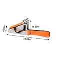 thumbnail image 3 of PPgejGEK Chainsaw Bag Carrying Zipper Case for 16-20 Inch Chainsaws Heavy-Duty Chainsaw Carry Bag Protective Storage Bags Full Protection Portable Bag Clearance, 3 of 7