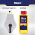 thumbnail image 2 of Bobina clásica Chalk Line IRWIN STRAIT-LINE de 30 m, color rojo, 2 of 5