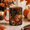 Black, variant on Autumn Blooms and Pumpkins Ceramic Mug, Cozy Fall Gift for Coffee Lovers