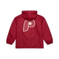 thumbnail image 2 of Men's Mitchell & Ness  Red Philadelphia Phillies Full-Snap Hooded Coaches Jacket, 2 of 4