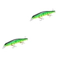 thumbnail image 2 of Advancent Señuelo artificial Swimbait Hook Hard Bait 3D Eyes Señuelo de hundimiento lento Crankbait Aparejos de pesca Wobblers Crankbaits Carp Bass Type5 NO5 Advancent CBP165361, 2 of 6