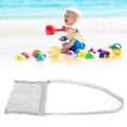 thumbnail image 4 of Beach Toys Storage Bag, Foldable Kids Storage Bag Mesh  For Swimming For Boating For Beach, 4 of 8