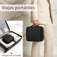 thumbnail image 4 of YL TRD Estuche de maquillaje de viaje, organizador profesional de bolsas de maquillaje cosm&eacute;tico Bolsa de almacenamiento de cosm&eacute;ticos port&aacute;til con divisores ajustable, 4 of 8