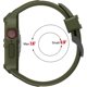 thumbnail image 4 of Heytea Correa Compatible con Apple Watch Series 7 41 mm para Series 6 5 4 40 mm Series 3 38 mm, Correa Resistente de TPU con Estuche de protección Completa para Brazo de Mujer/Homb, 4 of 5