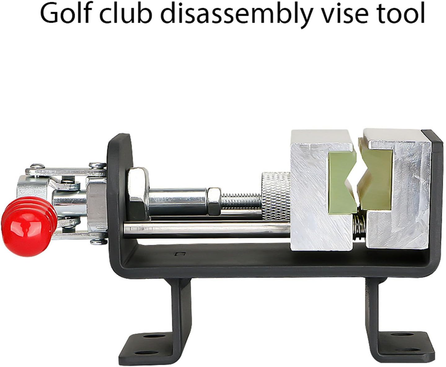 ABPETE Golf Club Shaft Clamp, Heavy Duty Golf Club Vise Clamp, Club Grip Remover Gripping Tool, Professional Golf Grip Replacement Accessories