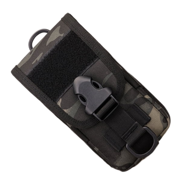 Soidarity Estuche para teléfono Gadget Bolsas Soporte para teléfono inteligente Camping Equipo para correr Crossbody Ligero Camuflaje negro Escalada camuflaje negro Soidarity OD024231-03
