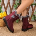 thumbnail image 6 of MuXiKeJi Clothes Women's Winter Outdoor Boots For Cold Weather Thickened Warm Comfortable Footwear With Sole, 6 of 9