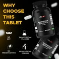 thumbnail image 4 of Vitabod Magnesium with B6-180 Vegetarian Tablets (Uncoated) - Added B6 for Maximum Absorption - Supports Muscle, Joint, and Heart Health, 4 of 10