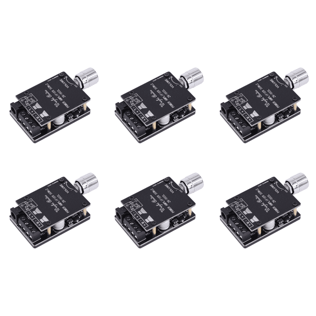 Placa amplificadora potencia Digital doble canal 5 0 compatible con dientes ZK-502L azul