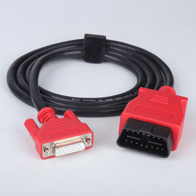 sweethay OBDII Main Test Cable 26 Pin Tool for MS808 MS708 Automoción decorativa y accesorios