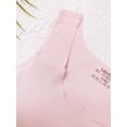 thumbnail image 7 of LiiYii Kids Girls Solid Color Sport Bras Top with Padded Seamless Training Crop Bra Workout Pink 140, 7 of 7