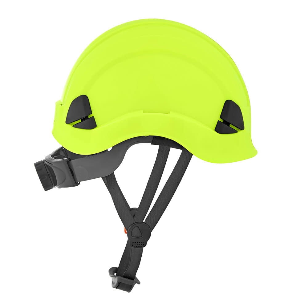 Jackson Safety Hard Hat - CH-300 Series - Industrial Climbing - Non-Vented - Hi-Viz Yellow/Green