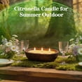 thumbnail image 7 of LA BELLEFÉE Citronella Candles, Wood Bowl 2 Pack 35oz Large Lemongrass Soy Wax Candles, Summer Indoor & Outdoor for Home, Yard, Patio, 7 of 7