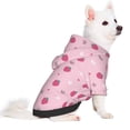 thumbnail image 2 of Gaeub Strawberries Dog Hoodie Sweatshirts Warm Dog Clothes for Small Dogs,Puppy and Cat Costume-Small, 2 of 7