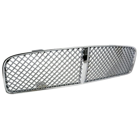 Spec-D Tuning For 2002-2010 Dodge Charger Chrome Mesh Abs Grill Grille 2005 2006 2007 2008 2009 2010