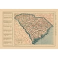 thumbnail image 2 of Reynold 14x11 Black Ornate Wood Framed with Double Matting Museum Art Print Titled - South Carolina - Reynold 1921, 2 of 4
