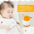 thumbnail image 3 of Máquina del sueño Smart Baby Sleep Soother Máquina de sonido de ruido blanco para bebés y niños pequeños con 6 sonidos relajantes Batería incorporada Activada por voz inteligente Meterk Máquina del sueño, 3 of 7