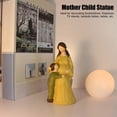 thumbnail image 3 of Figura de madre e hijo estatua de madre e hijo pintada a mano resina de fácil limpieza para decoración de estantes ANGGREK Otros, 3 of 8