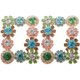 thumbnail image 4 of 2 piezas de diamantes de imitación para zapatos, flores, joyas de cristal para zapatos de novia, clips de joyería para zapatos, 4 of 6