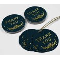 thumbnail image 4 of Inkdotpot Thank You Bridal Shower-Baby Shower-Retirement-Wedding-Birthday Bottle Tag Real Gold Foil Favor Hang Tags Pack Of 100, 4 of 7
