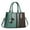 Green, variant on Purse And Handbags For Women, 3 Zip Compartments Tote Bag Designer Shoulder Purse Top Handle Satchel Bags Green