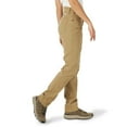 thumbnail image 2 of ATG by Wrangler Women's Canvas Slim Fit Pant Comfort Bottoms Tan Elmwood New NWT, 2 of 8