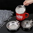 thumbnail image 7 of Stainless Steel Fine Mesh Strainer for Cooking Oil, 4.7inch/4.9inch/5.3inch Grease Filter Sieve with Fine Mesh, Colander with Handle, Multipurpose Kitchen Strainer for Frying, 7 of 7