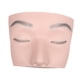 thumbnail image 5 of Cabeza de maniquí de pestañas para cosmetología, muñeca de silicona fácil de limpiar para practicar maquillaje, ideal para principiantes en salones de, 5 of 8