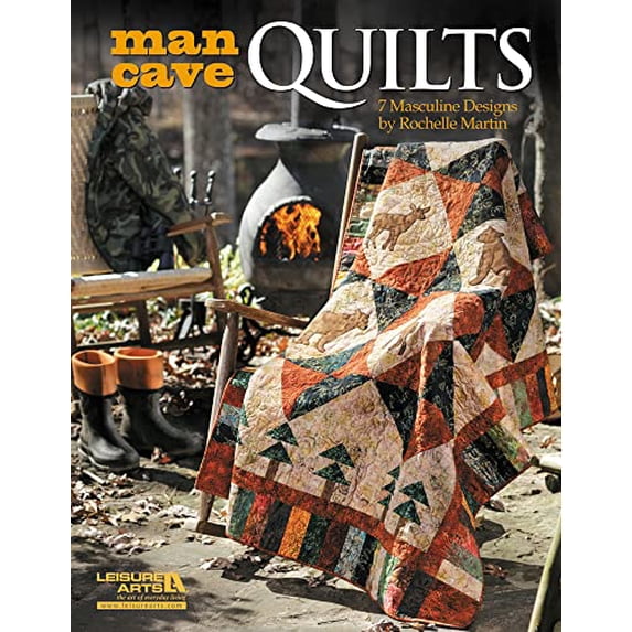Pre-Owned Man Cave Quilts, 9781464704802, 1464704805, Paperback,