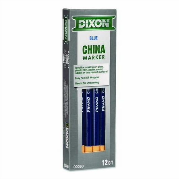 China Marker, Blue, 12/Pack | Bundle of 2