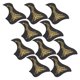 thumbnail image 3 of Golpeador de guitarra Sincero 10 piezas dorado tipo pájaro patrón de fénix, 3 of 10