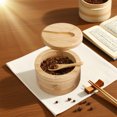 thumbnail image 4 of Wooden Seasoning Jar with Spoon for Kitchen Storage – Spice Organizer Box for Easy Seasoning Access, 4 of 6