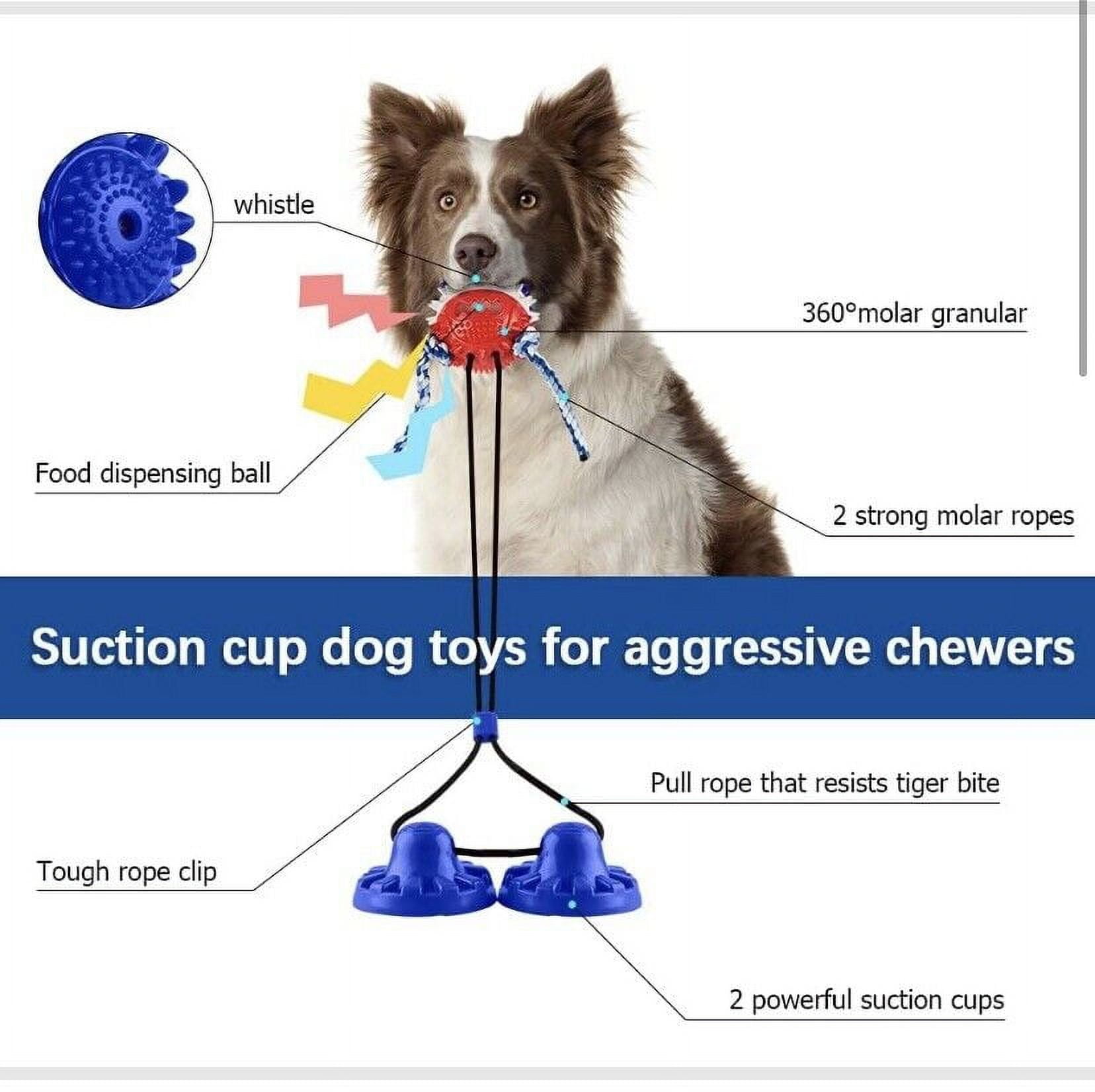 Deamchoe Dog Toys for Aggressive Chewers Interactive Dog Toys Indestructible ...