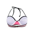 thumbnail image 2 of California Waves Women's Push-Up Underwire Bustier Bikini Top (XS, Coral), 2 of 2