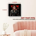 thumbnail image 3 of Black Widow Canvas Wall Art by DreamController- 14x14 inches Marval Wall Decor | HD Printed & Wooden framed wall art | Modern Wall Decor for Bedroom, Living Room, Office, Kids Room | Made in USA, 3 of 5