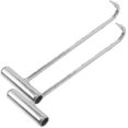 thumbnail image 1 of 2pcs Manhole Cover Hooks Manhole Lifting Tools Pull Hook Manhole Cover Drain Grate Lifters, 1 of 3