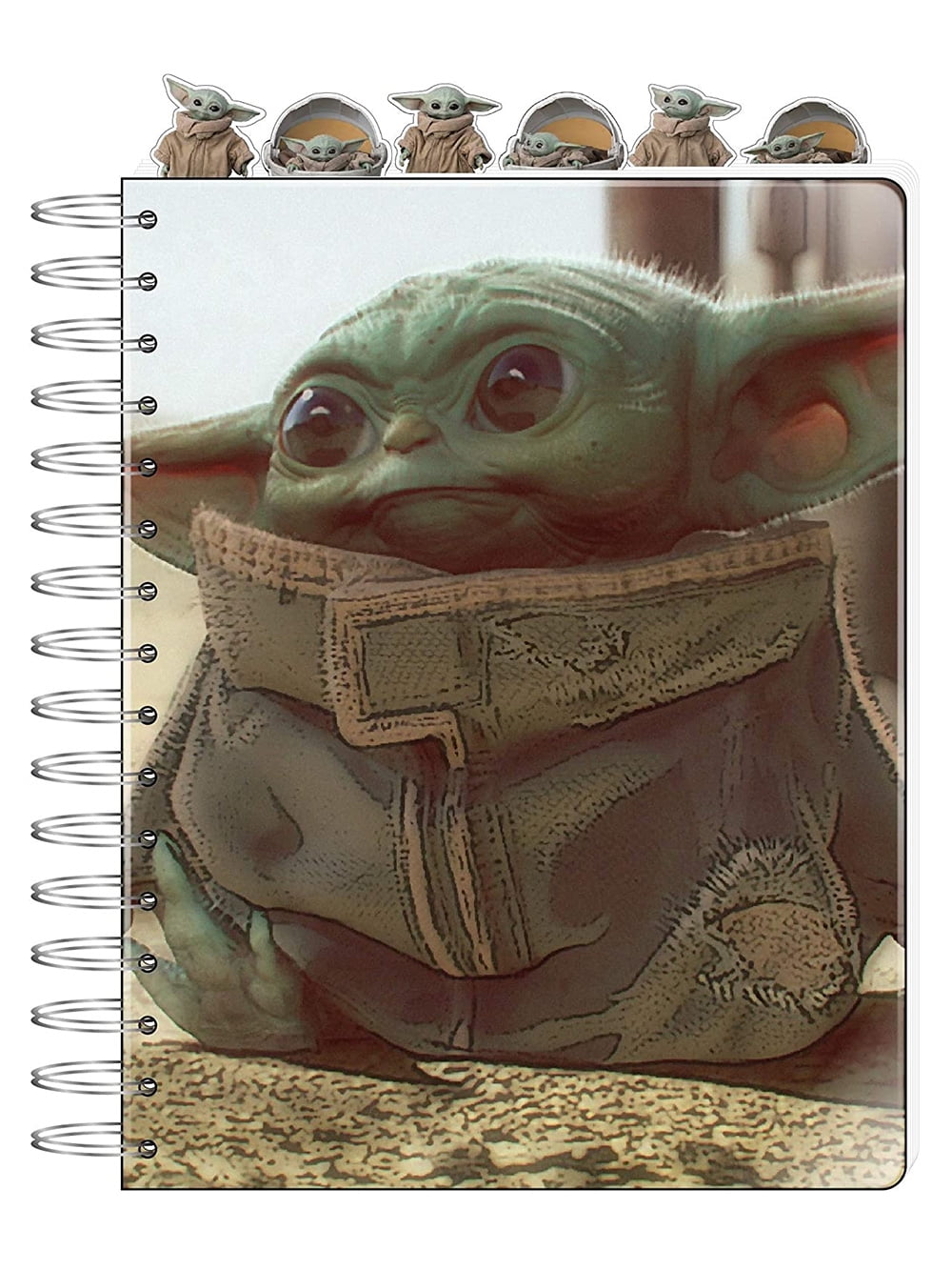 Baby Yoda Notebook Star Wars Mandalorian Tab Journal for ...