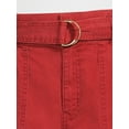 thumbnail image 5 of Time and Tru Women's Paperbag Belted Jeans, 5 of 5