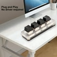 thumbnail image 3 of Red Switch Custom Knob Macro Keyboard Ergonomic USB Mini Keypad for Desktop PC Office Work, 3 of 7