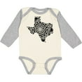 thumbnail image 3 of Inktastic Texas Silhouette Mandala Boys or Girls Long Sleeve Baby Bodysuit, 3 of 5