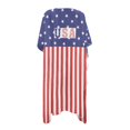 thumbnail image 2 of HELLHERO High Quality Fabrics Bathing Suit Cover Up for Beach Breathable Free Size Long Kimono Swimsuit Cover Up USA American Flag Pattern, 2 of 6