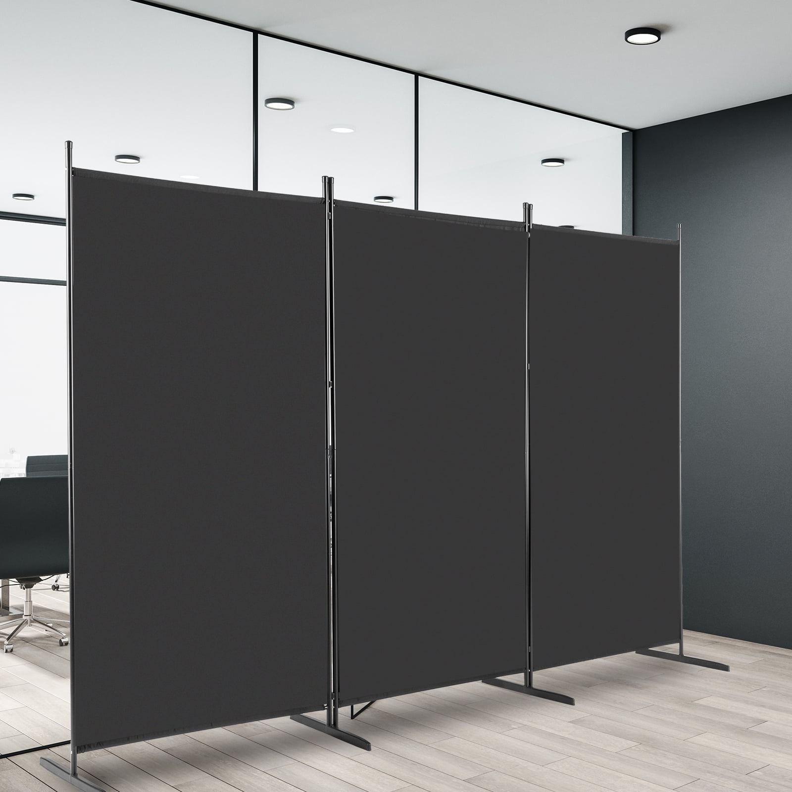 UBesGoo Room Divider Folding Privacy Screens 3 Panel Partitions ...